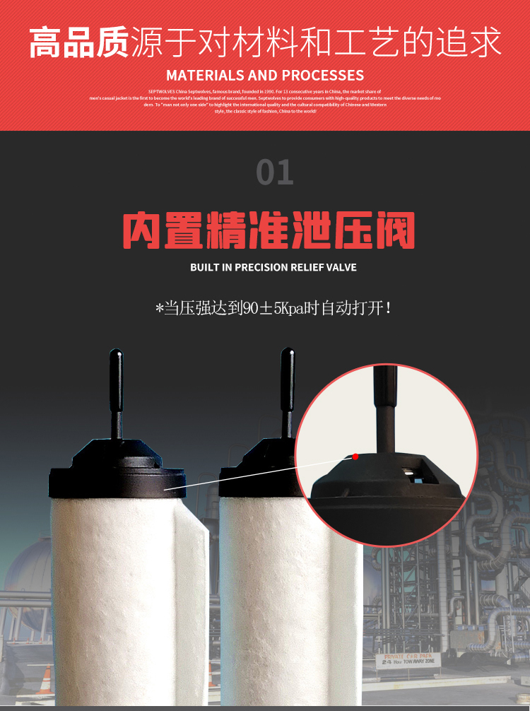 莱宝油气过滤器