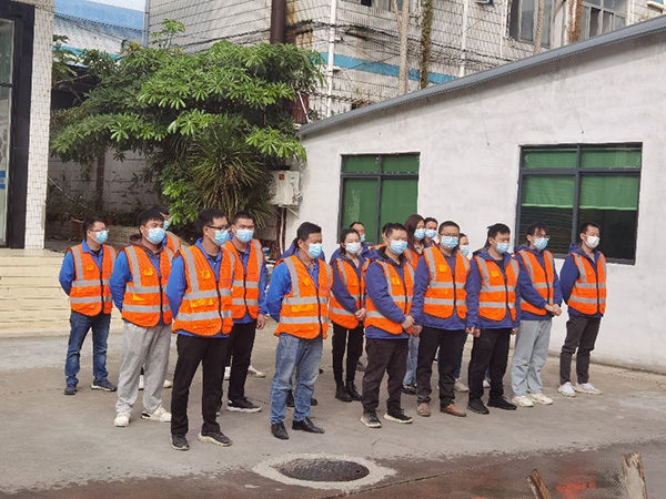 响应社区要求，滤哥实业积极参与消防演习