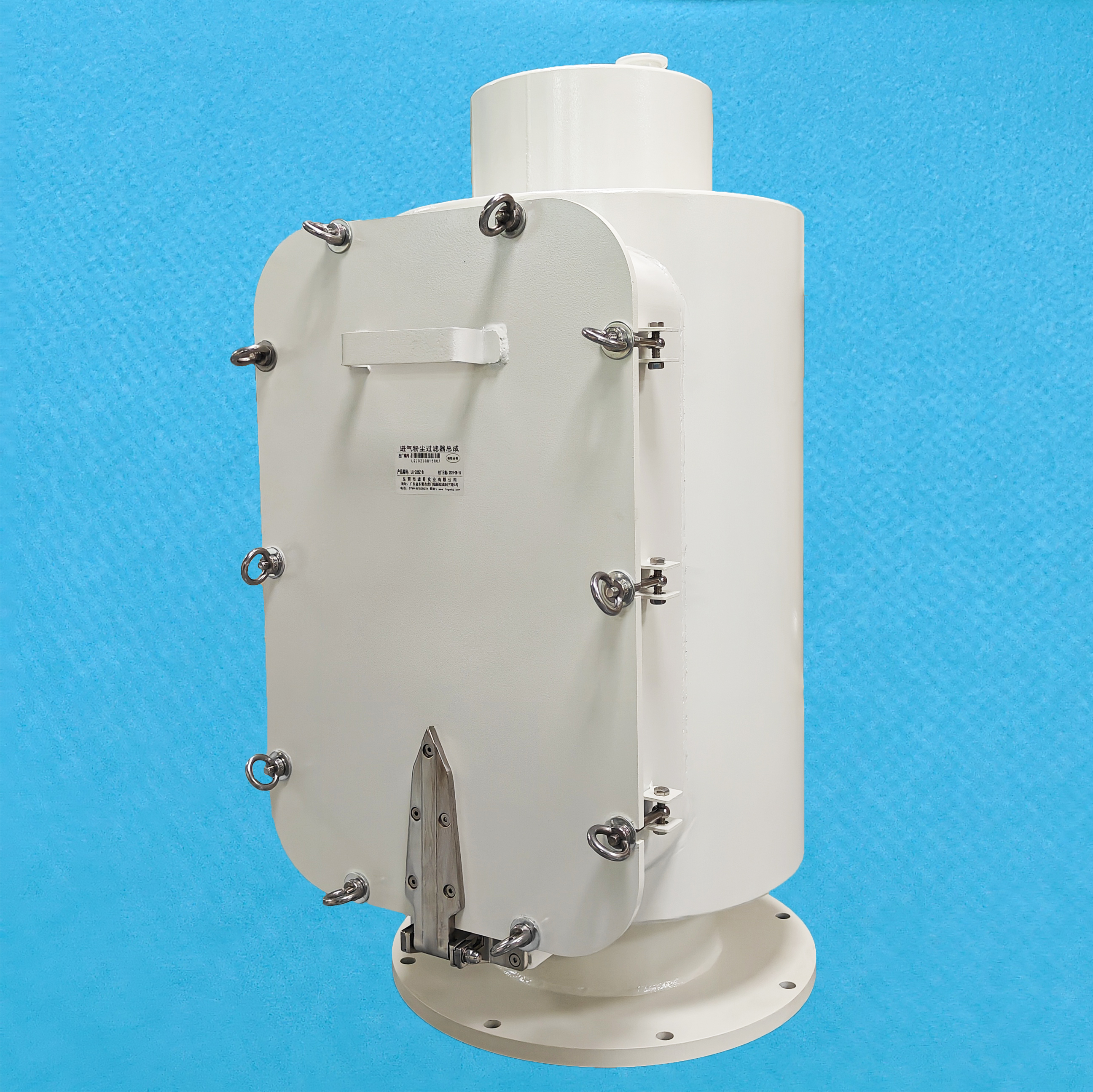 侧开门真空泵进气过滤器